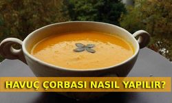 Havuç Çorbası Nasıl Yapılır?